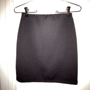 Bozzolo Classic Black Mini Skirt